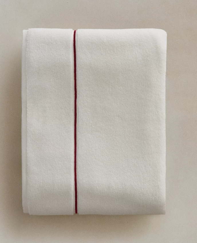 Otto Linen Otel Tipi Nakışlı Havlu